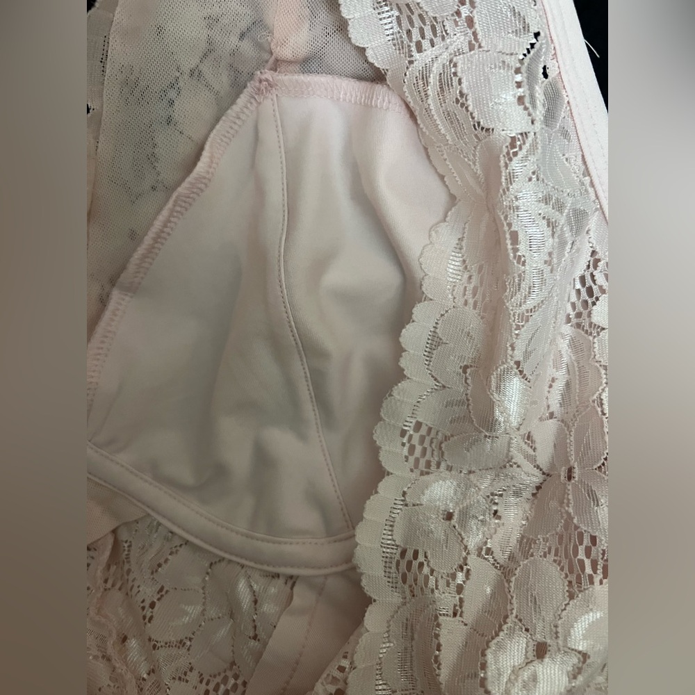Soft Surroundings Lace Nightgown Light Pink Size XL - Picture 5 of 7